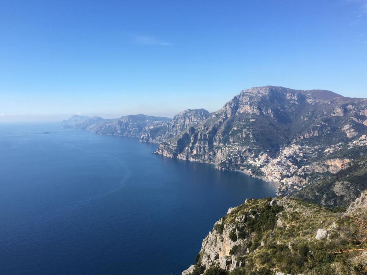Anna Apartment Positano Bagian luar foto